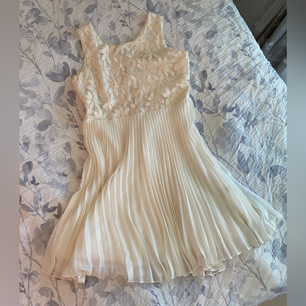 Soprano Girls Embroidered Dress. Size 14